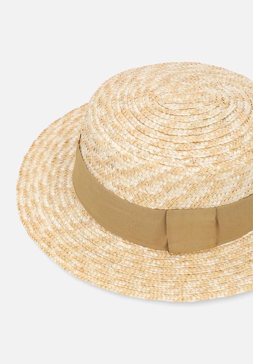 Pop Candy - Straw hat - brown