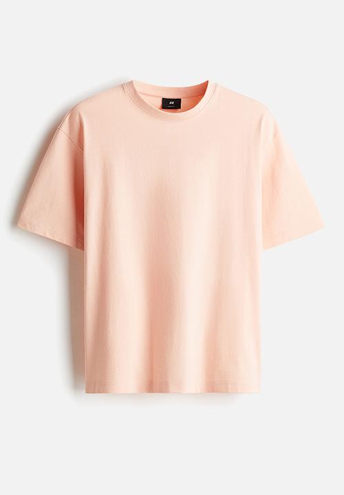 H&M - Loose fit t-shirt - peach pink