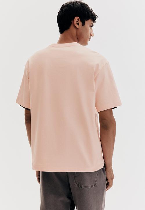 H&M - Loose fit t-shirt - peach pink