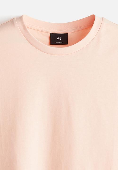 H&M - Regular fit t-shirt - pink