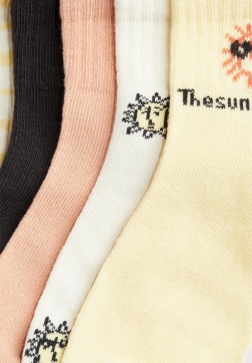H&M - Ankle socks - yellow suns