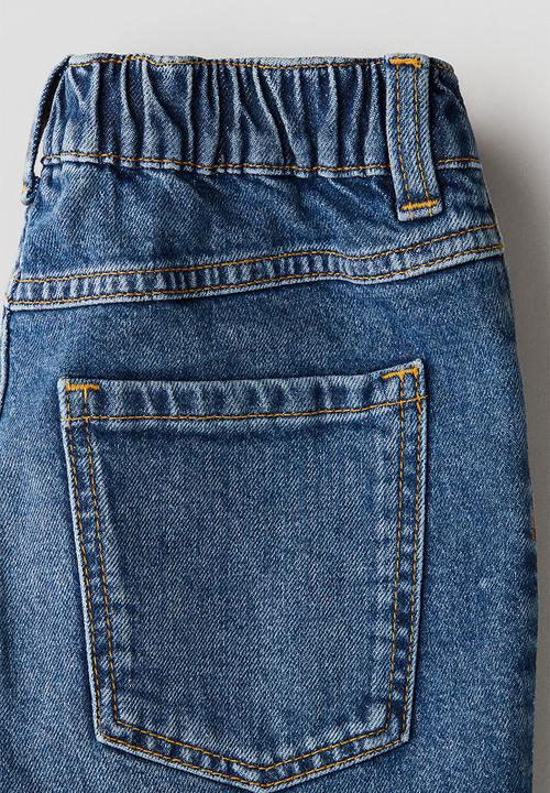 H&M - Loose fit denim shorts - denim blue
