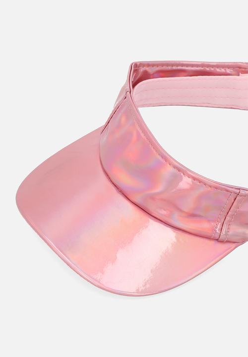 Pop Candy - Mettalic visor cap-pink