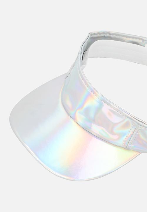 Pop Candy - Mettalic visor cap-silver