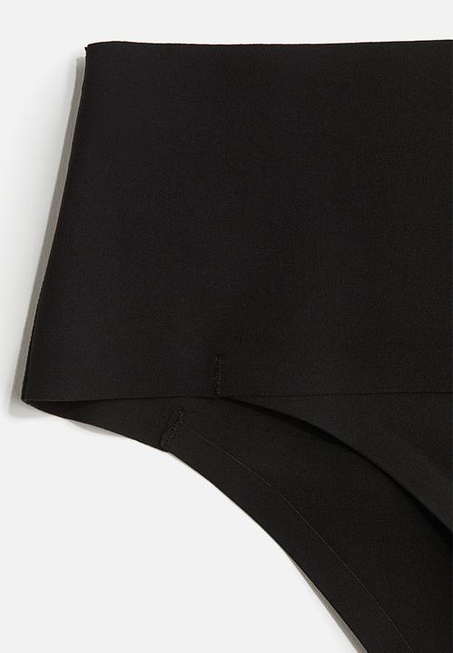 H&M - Medium shape thong briefs - black