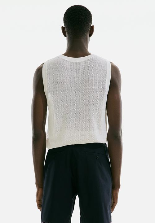 H&M - Relaxed fit poplin shorts - navy blue