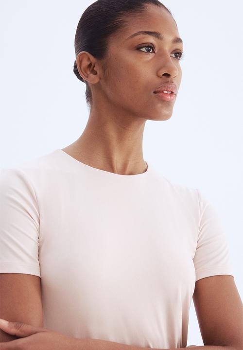 H&M - Fitted top - light pink