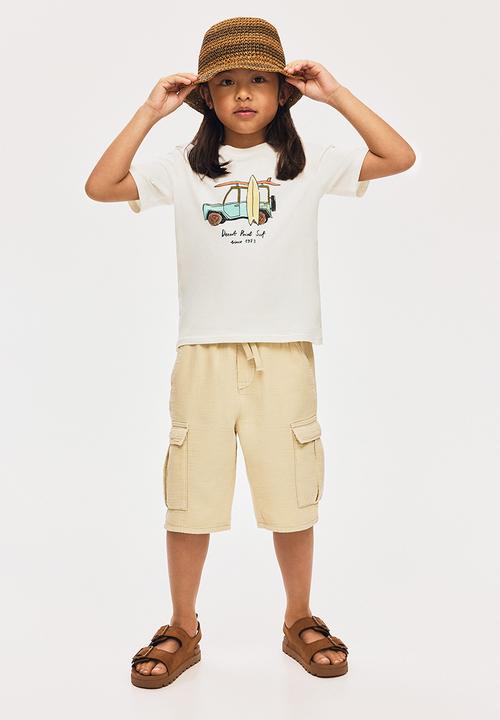 H&M - Printed t-shirt - white