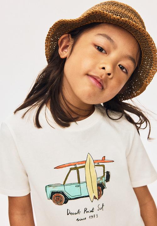 H&M - Printed t-shirt - white