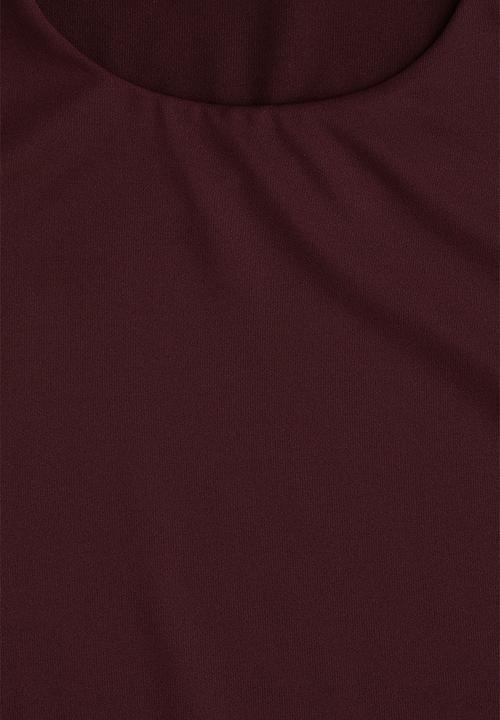 H&M - Fitted top - burgundy