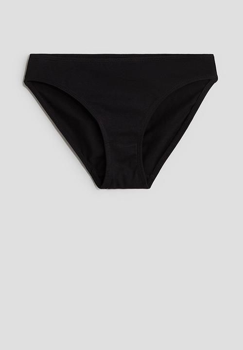 H&M - 5-pack briefs - black/white