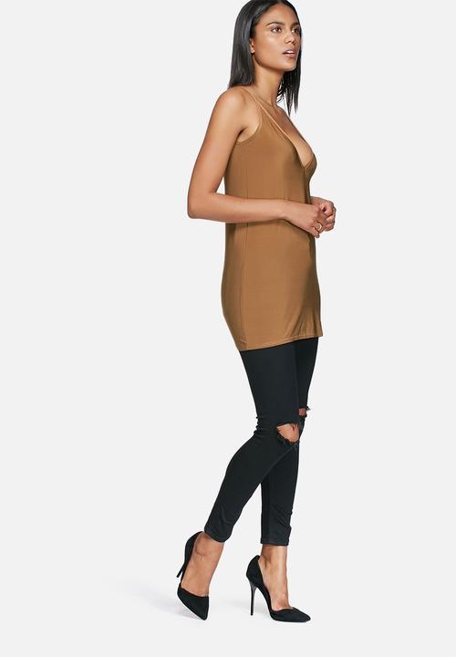 Missguided - Strappy slinky top