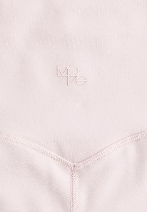 H&M - Flared sports leggings with softmove™ - pink