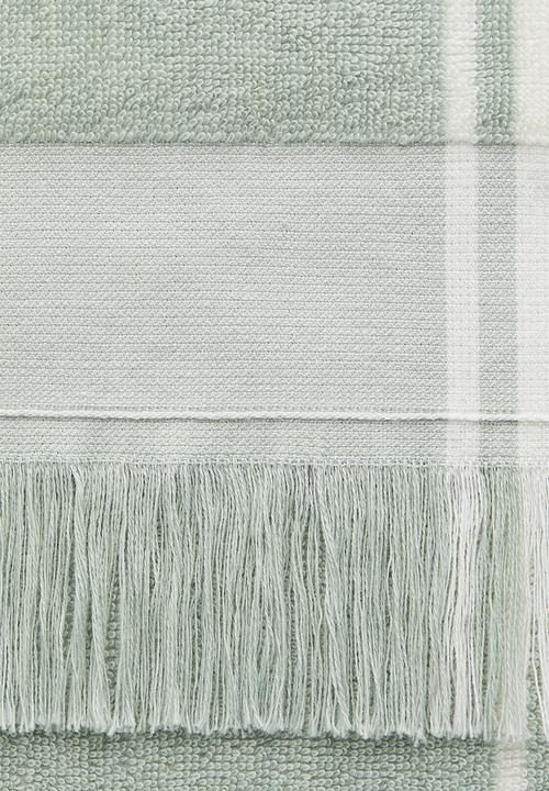 H&M - Poncho towel - light dusty green