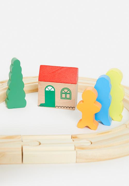 Pop Candy - Wooden train play set - multi