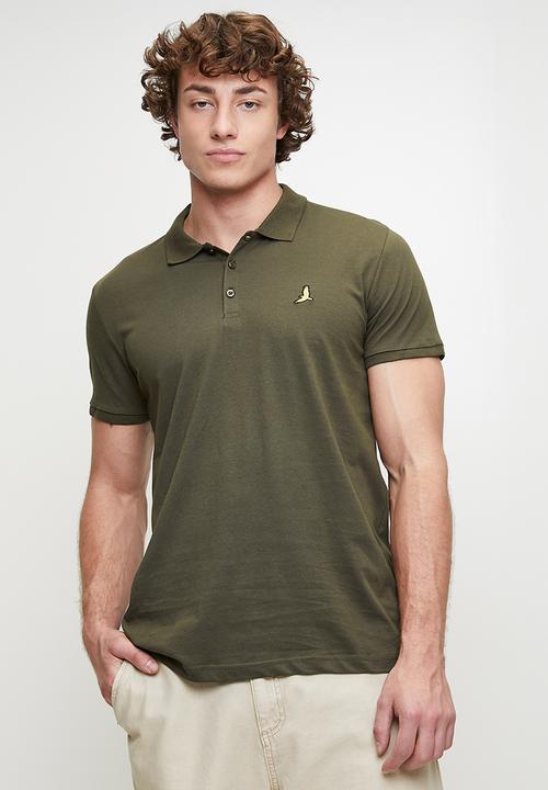 Brave Soul - 3 Pack PoloShort Sleeve  - Navy / Khaki / Burgundy