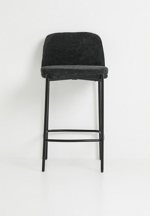 Sixth Floor - Manhattan barstool - charcoal