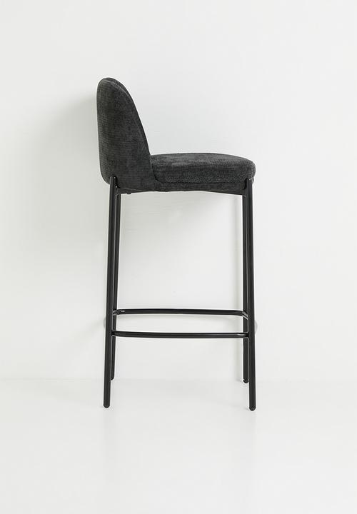 Sixth Floor - Manhattan barstool - charcoal