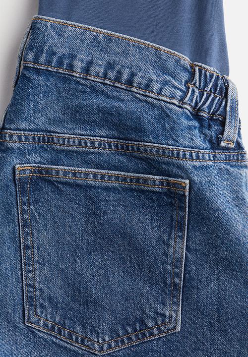 H&M - Mama denim shorts - denim blue
