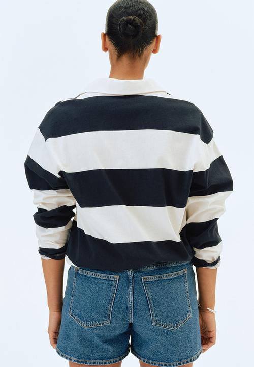 H&M - Mama denim shorts - denim blue