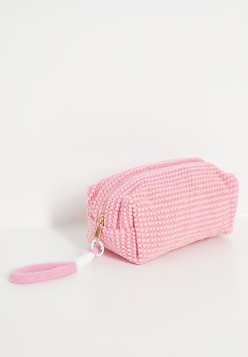 Pop Candy - Lambswool toiletry bag - pink