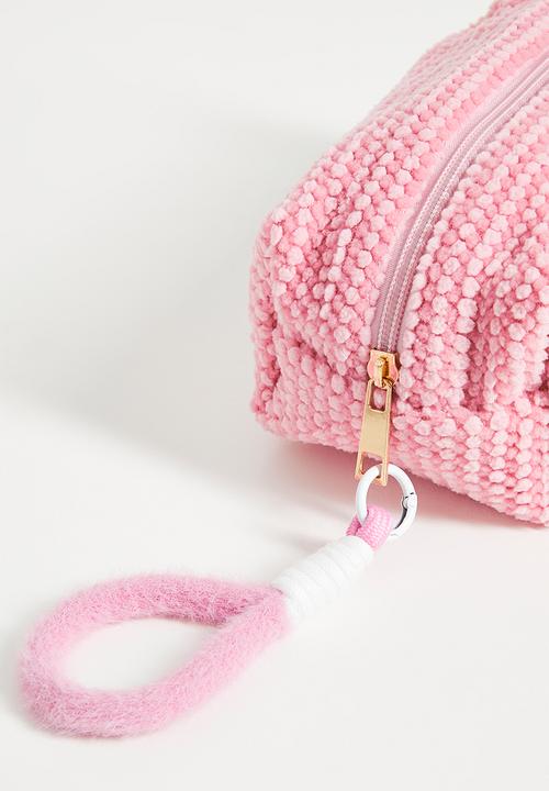 Pop Candy - Lambswool toiletry bag - pink