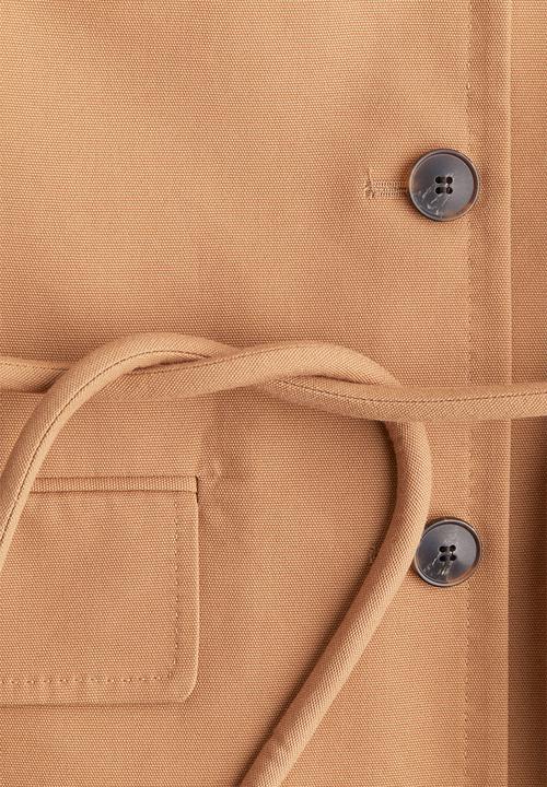H&M - Short-sleeved jacket - dark beige