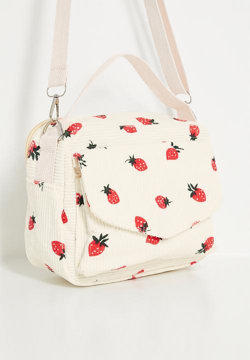 Pop Candy - Printed shoulder bag - white
