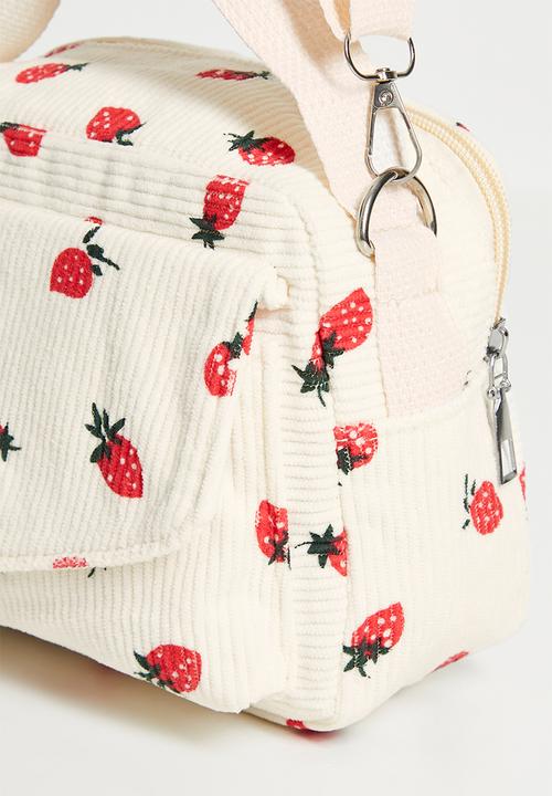 Pop Candy - Printed shoulder bag - white