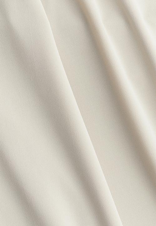 H&M - One-shoulder top - light beige