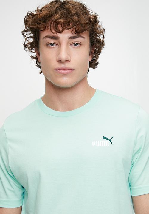 PUMA - Ess 2 Colour Small No. 1 Logo Tee - Mint Melt