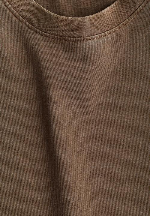 H&M - Shoulder-pad vest top - brown washed out