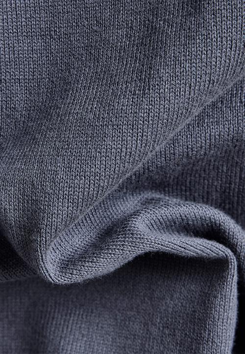 G-STAR - Premium core mock knit - medium blue