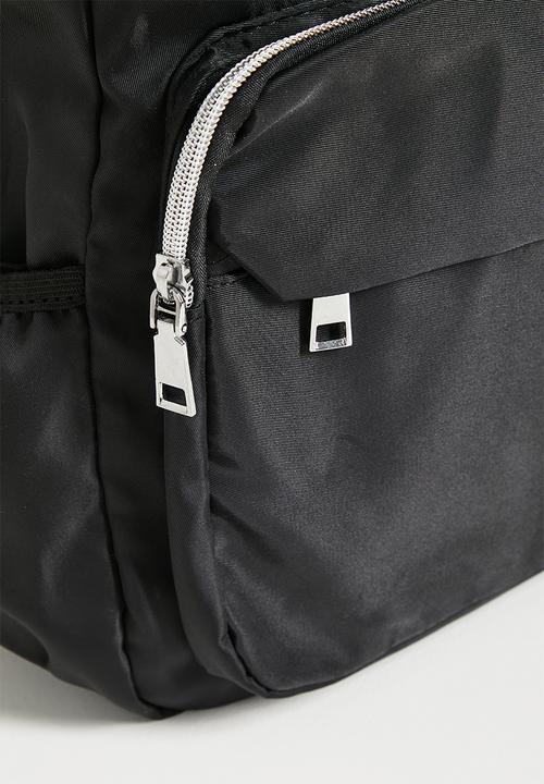 Pop Candy - Mommy and baby backpack - black