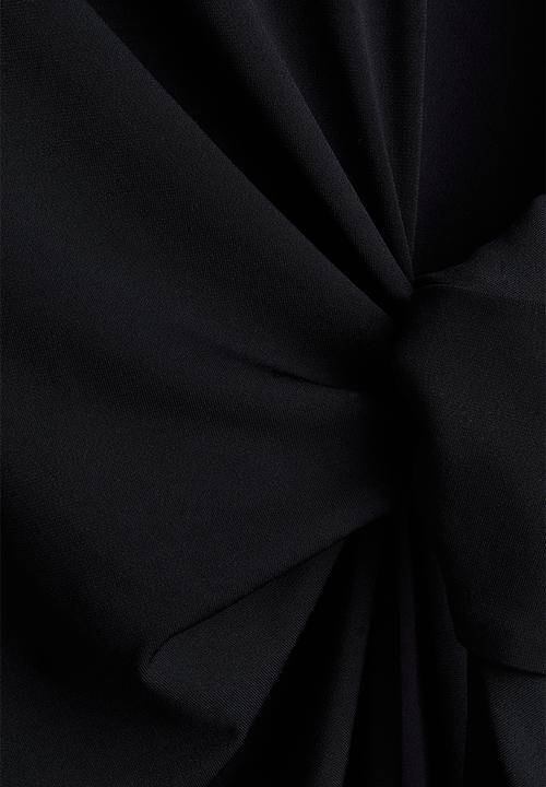 H&M - Knot-detail dress - black