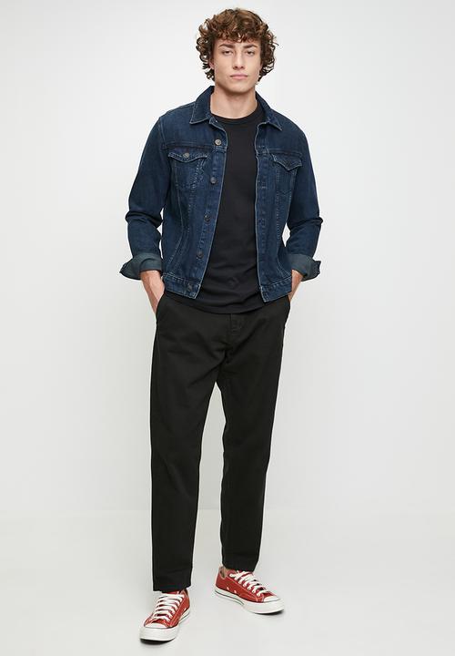 Brave Soul - Denim Loose Fit Jean - Black Regular Length