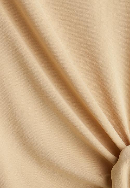 H&M - Knot-detail dress - beige