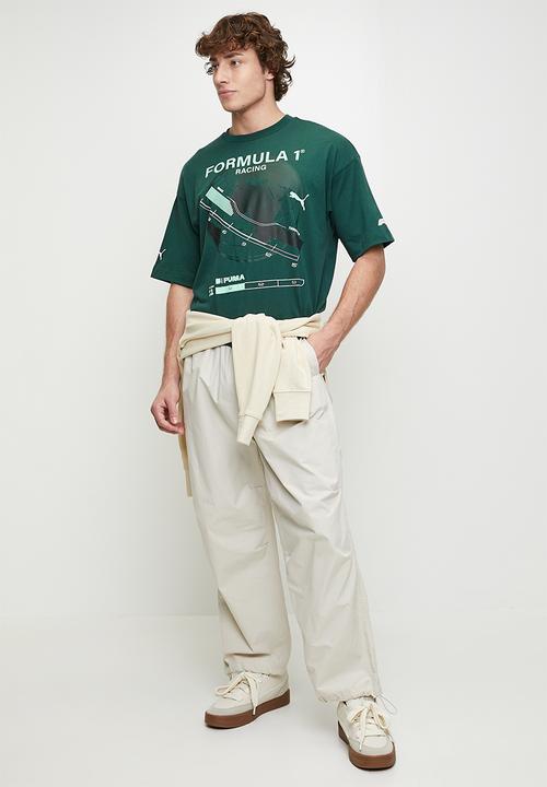 PUMA - F1 Graphic Tee Relaxed - Green Terrain