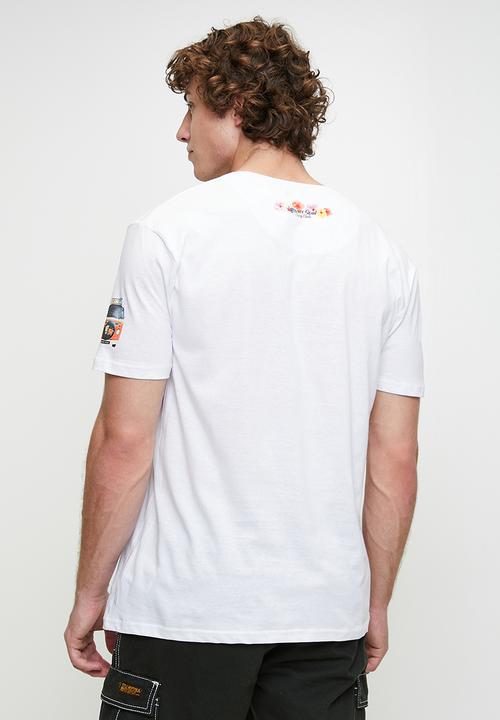 Brave Soul - Crew Neck Tshirt - Optic White