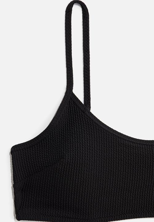 H&M - Padded bikini top - black