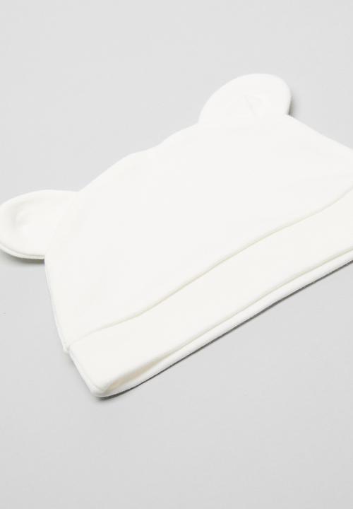 Pop Candy - Swaddle & beanie set - white