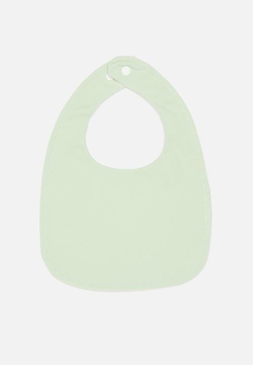 Pop Candy - 2 Pack bib set - green & aop