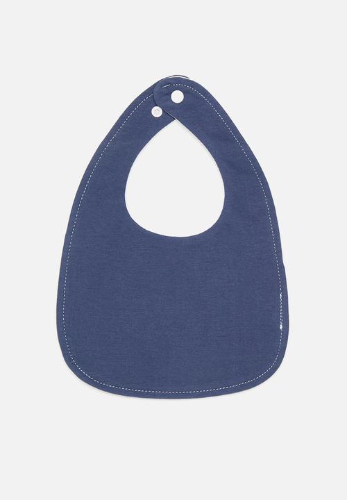 Pop Candy - 2 Pack bib set-blue & aop