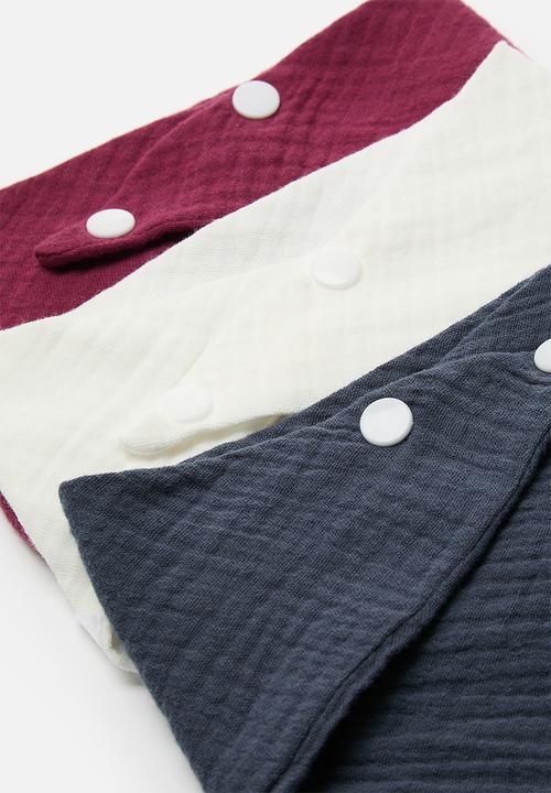 Pop Candy - 3 Pack bib set-multi