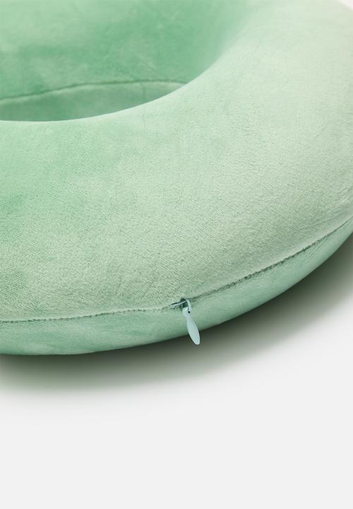 Pop Candy - Travel pillow and eye mask set- green