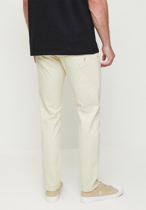 POLO - Julien pjc overdyed pant - stone	