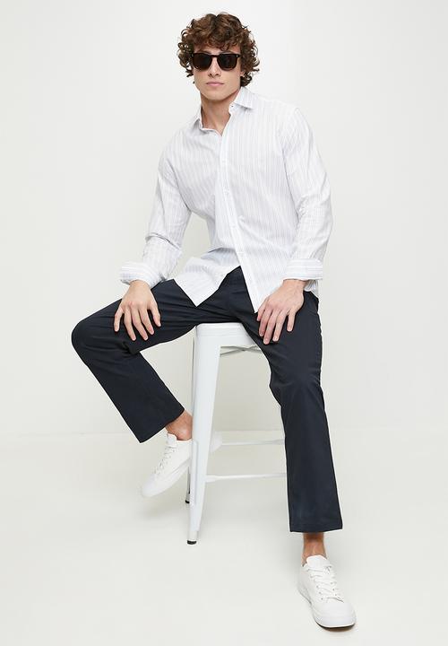 POLO - Naples relaxed fit chino - navy