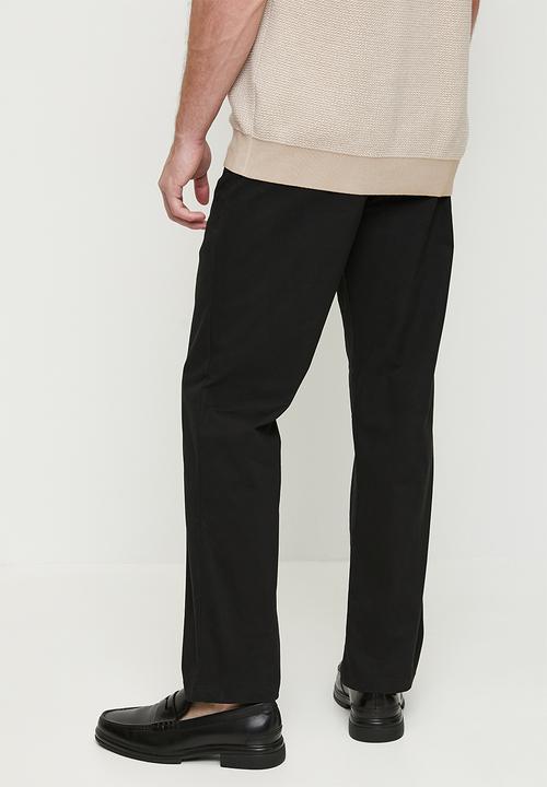 POLO - Simon straight leg - black