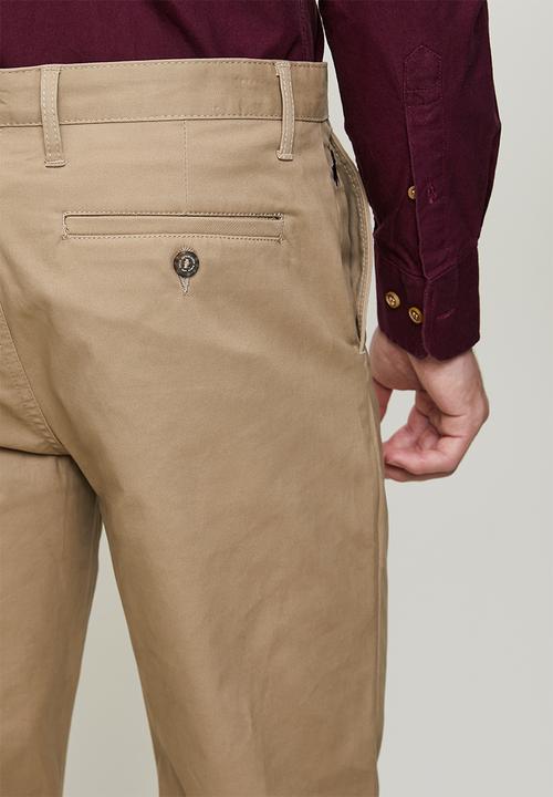 POLO - Peter slim leg - khaki