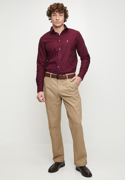 POLO - Peter slim leg - khaki